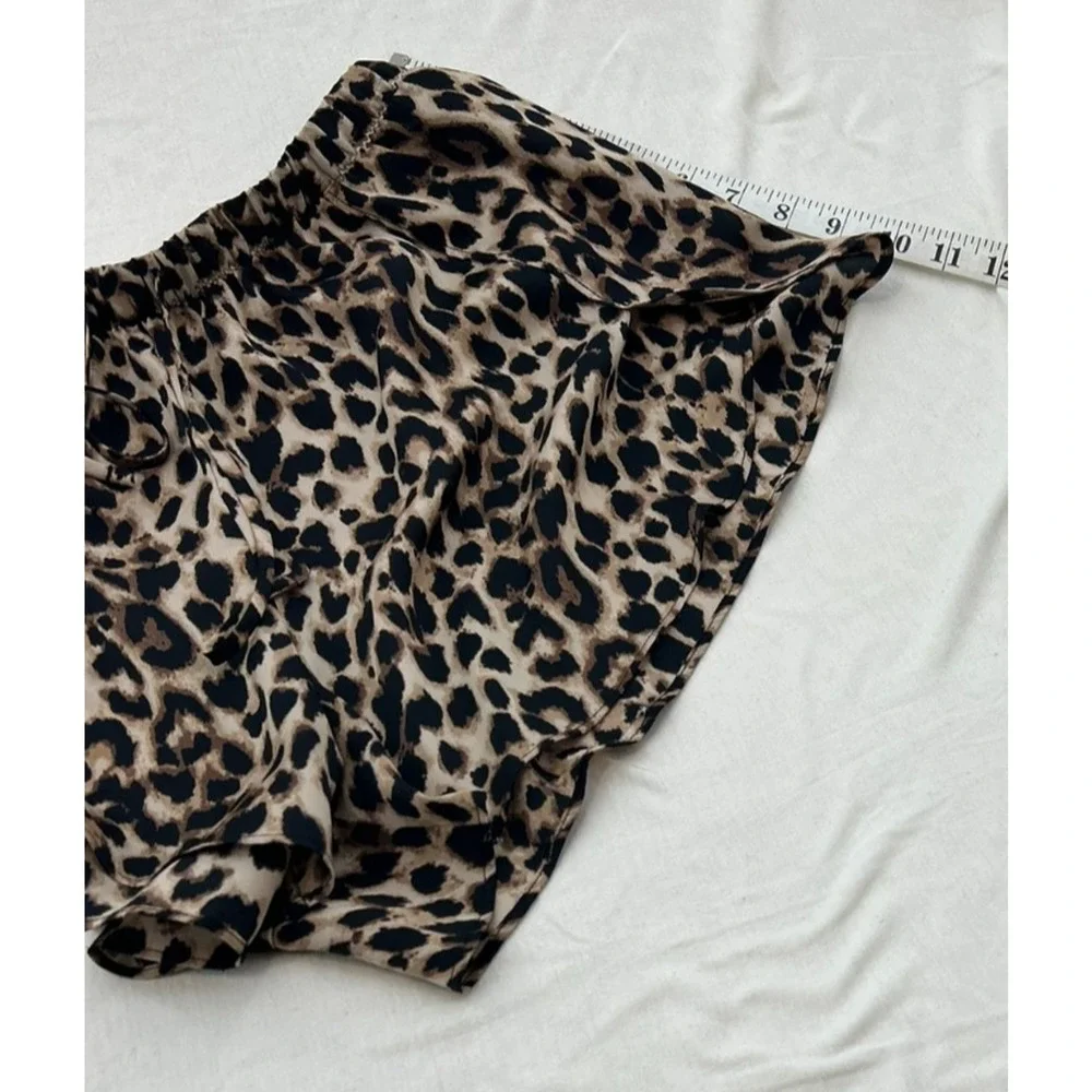 Victorias Secret Pajama Sleep Shorts Cheetah Print XS